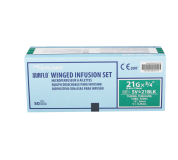 WINGED INFUSION SET 21GX3/4 BLK (SV*BLK) BX/50