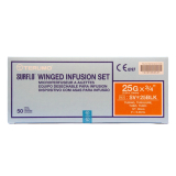 WINGED INFUSION SET BLK 25GX3/4         BOX/50