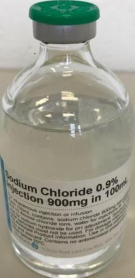 SODIUM CHLORIDE 0.9% 100ML VIAL (INJ072) EA