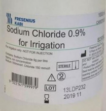 SODIUM CHLORIDE 0.9% KABI 1000ML (B230562) BOTTLE