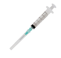 SYRINGE 5ML L/L C/W NEEDLE 23GX1.25 (SS+05L2332) BX/100