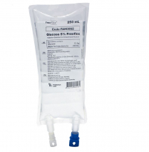 GLUCOSE 5% KABI IV 250ML BAG (FAH0062) EA