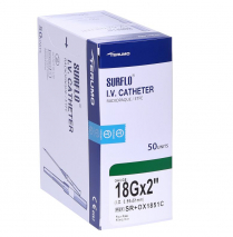 SURFLO IV CATHETER 18GX2 (OX1851)    BOX/50