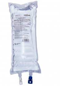WATER FOR INJECTION 1000ML BAG (K916531) CTN/10