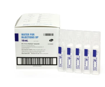 WATER FOR INJECTION 10ML POLYAMPS      BOX50