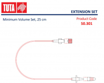 EXTENSION TUBING TUTA 25CM (50.301)        EACH