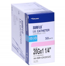 SURFLO IV CATHETER 20GX32MM          EACH