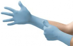 GLOVE NITRILE NITRATEX N/S L-CUFF SML (4690) BX/100