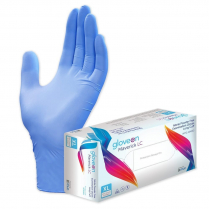 GLOVE NITRILE HARTSON NS LCUFF MED (HTS111MM) BX/100