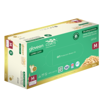 GLOVE NITRILE COATS BDG LONG CUFF MED (CBL711MM) BX100