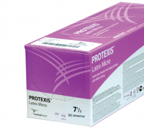 GLOVE PROTEXIS LATEX MICRO POWDER FREE BOX/50