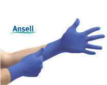 GLOVE NITRILE MICROTOUCH PF MED (313041070) BX/200