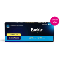 ABBOTT PANBIO COVID SELF TEST 4T (41FK91)  PACK/4
