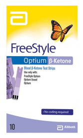 FREESTYLE OPTIUM BLOOD GLUCOSE STRIP  BOX/100