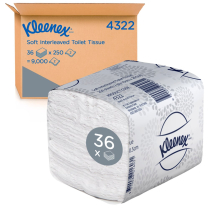 TOILET TISSUE I/LEAVE KLEENEX 250'S (4322) CTN/36