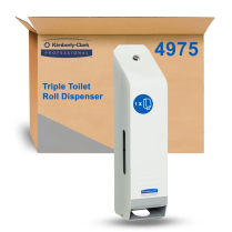 DISPENSER TOILET TISSUE 3-ROLL (4975)  EACH