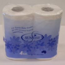 TOILET ROLL SUNRISE 2PLY 400'S        CTN/48