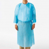 GOWN ISOLATION LEVEL 2 L/S  BLUE (18034R) PACK/10