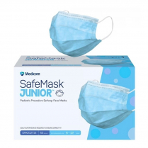 FACEMASK JUNIOR LEVEL 1 BLUE (212715)  BOX/50