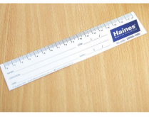 WOUND RULER PAPER DISPOSABLE (DPWR)  CTN1000