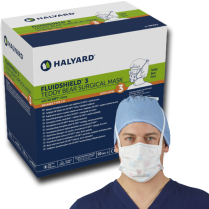 FACEMASK FLUIDSHIELD L3 TEDDY BEAR (48297) BOX50