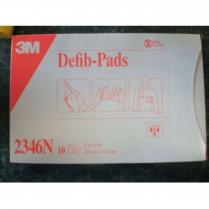 DEFIBRILLATOR PAD 11X15CM 3M (2346N)      BOX/10