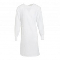 GOWN EXAMINATION S/SLEEVED UNISEX WHITE SMALL