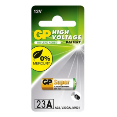 BATTERY GP HIGH VOLTAGE 23A (MN21) EACH