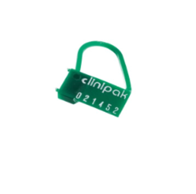 SECURITY TAG GREEN (SNAPLOCKG001) PACK/100
