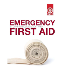 BOOK EMERGENCY FIRST AID ST JOHN AMBULANCE