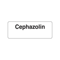 LABEL CEPHAZOLIN (M0003C) 12X32MM 500S N/S EACH