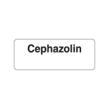 LABEL CEPHAZOLIN (M0003C) 12X32MM 500S N/S EACH