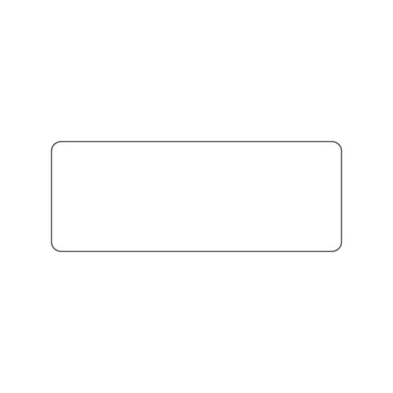 LABEL BLANK BOX (M0014) 12X32MM 500S NS EACH