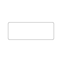 LABEL BLANK BOX (M0014) 12X32MM 500S NS EACH