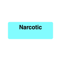12X32MM NARCOTIC LABEL (R16A)