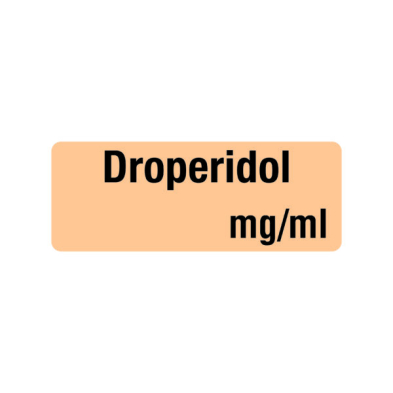 12X32MM DROPERIDOL MG/ML LABEL (R24)