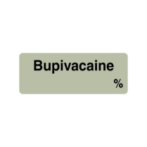 12X32MM BUPIVACAINE % LABEL (R28)