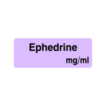 12X32MM EPHEDRINE MG/ML LABEL (R36)