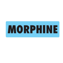 MORPHINE JUMBO LABEL (JG1588)            BOX/500