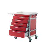 TROLLEY EMERGENCY 65X48X98CM (PACEMT)   EA