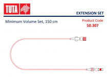 EXTENSION SET MIN VOLUME 150CM (50.307)  BOX/100