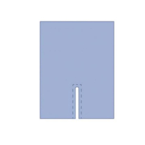 DRAPE  U STRAIGHT 150X180CM (8476CEA)   EA
