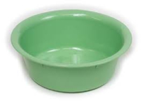 BOWL LOTION 210MM (BWL21GR)  GREEN A/CLAVABLE