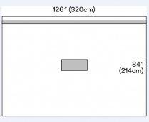DRAPE PATIENT ISOLATION 320X213CM (1014)  B/5