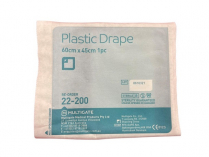 DRAPE PLASTIC SHEET ST 90CMX120CM (22-203)  EA