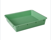 TRAY PERFORATED GREEN 270X150MM (TRP27X15GR) EA