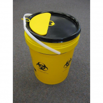 CLINICAL WASTE NO SHARPS 20L BIOCAN + LID (I-10437) EA