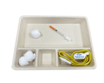 ANAESTHETIC TRAY COMPOSTABLE BIOANAESTHETIC CTN250