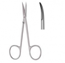 SCISSOR IRIS CURVED 11.5CM (SIC115)