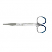 SCISSOR SAGE DISPOSABLE 12.5CM SH/BL (11011025) BX/35